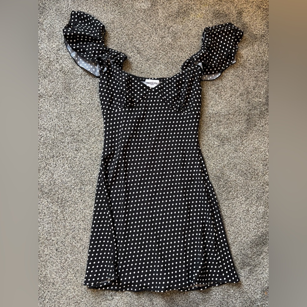 Princess Polly Moretti Polka Dot Dress